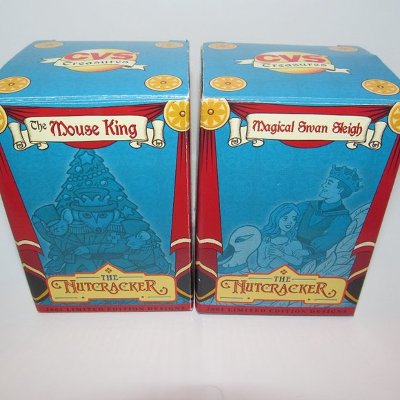 CVS Holiday New Set Of 2 Cvs Christmas Tree Ornaments The